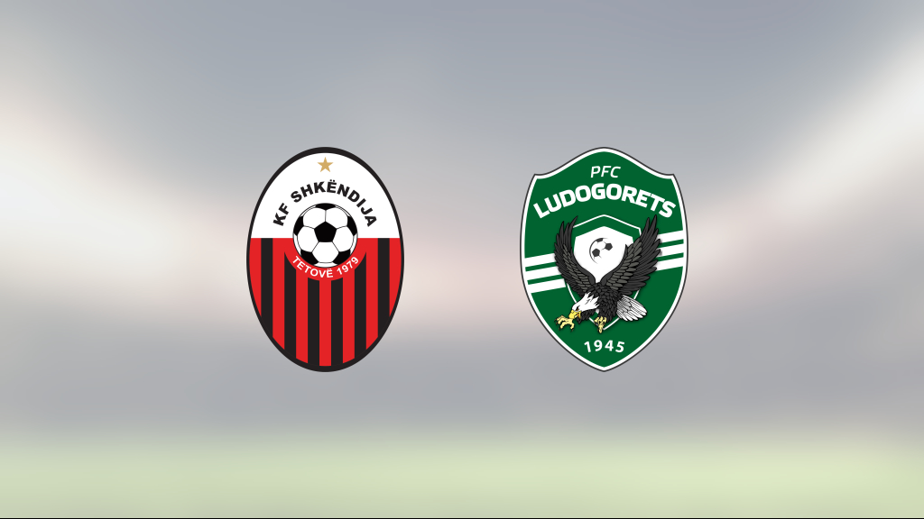 Shkendija vann mot Ludogorets efter dramatik