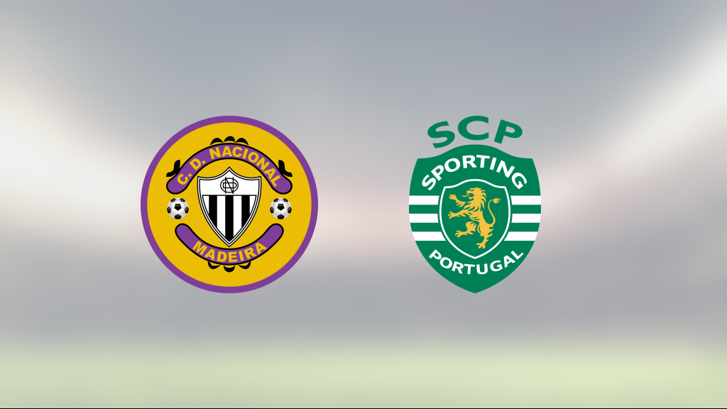 Pedro Goncalves låg bakom segern för Sporting Lissabon mot Nacional