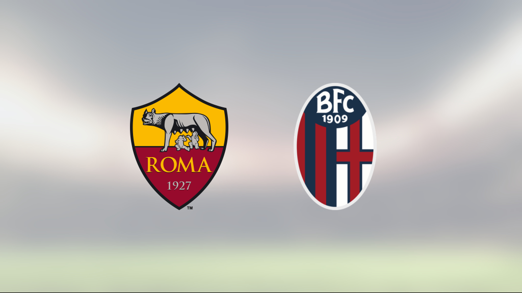 Bologna besegrades på bortaplan av Roma