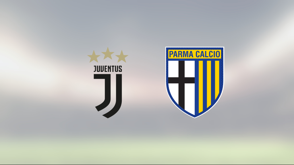 Juventus avgjorde mot Parma efter paus