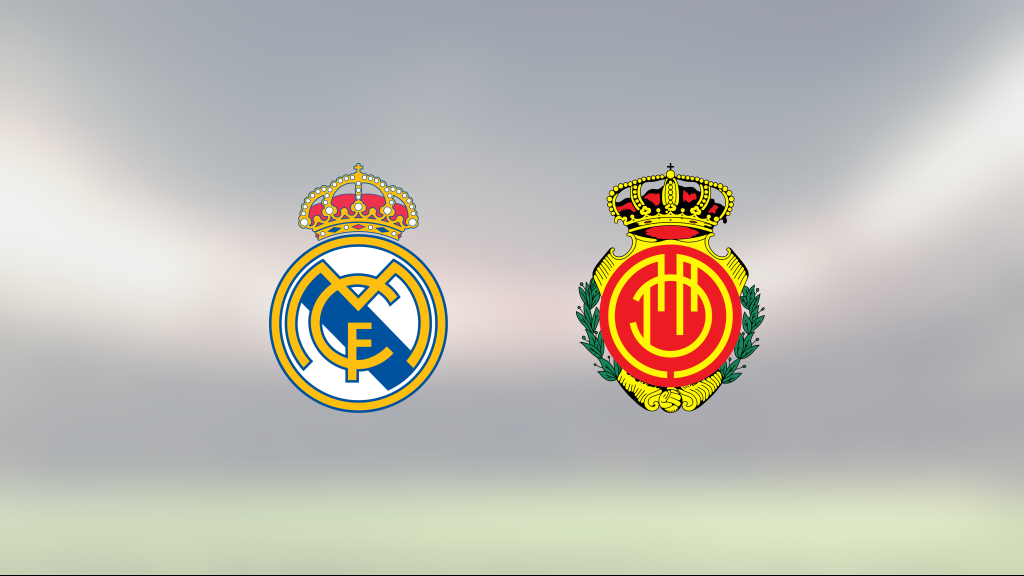 Real Madrid vann efter stark start mot Mallorca