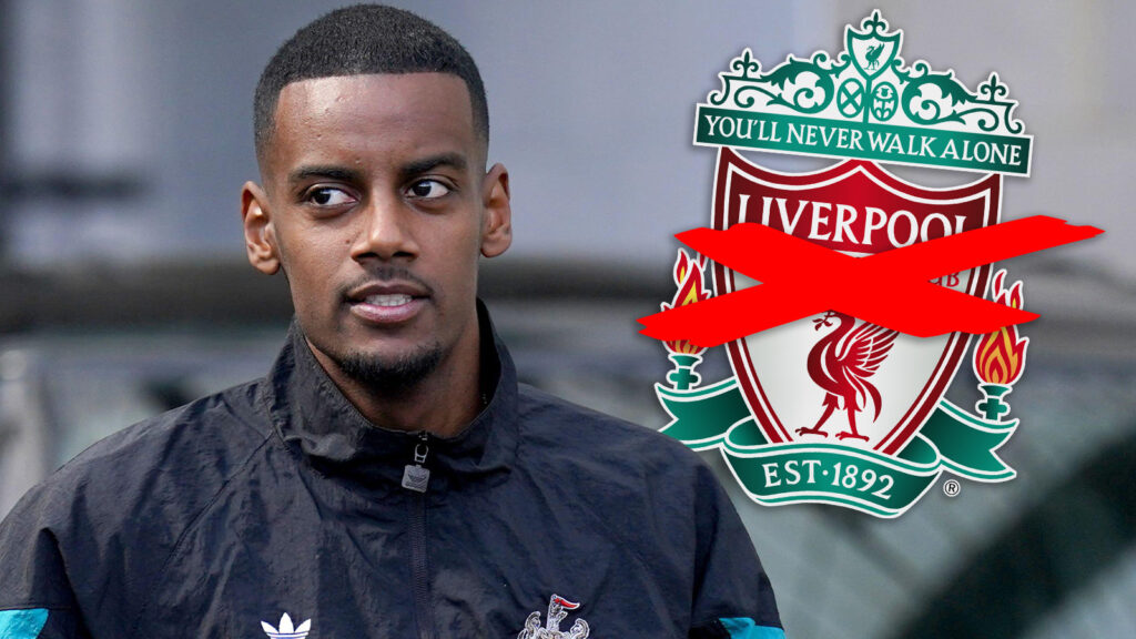 Alexander Isak kommer inte att lämna Newcastle för Liverpool, enligt The Telegraph.