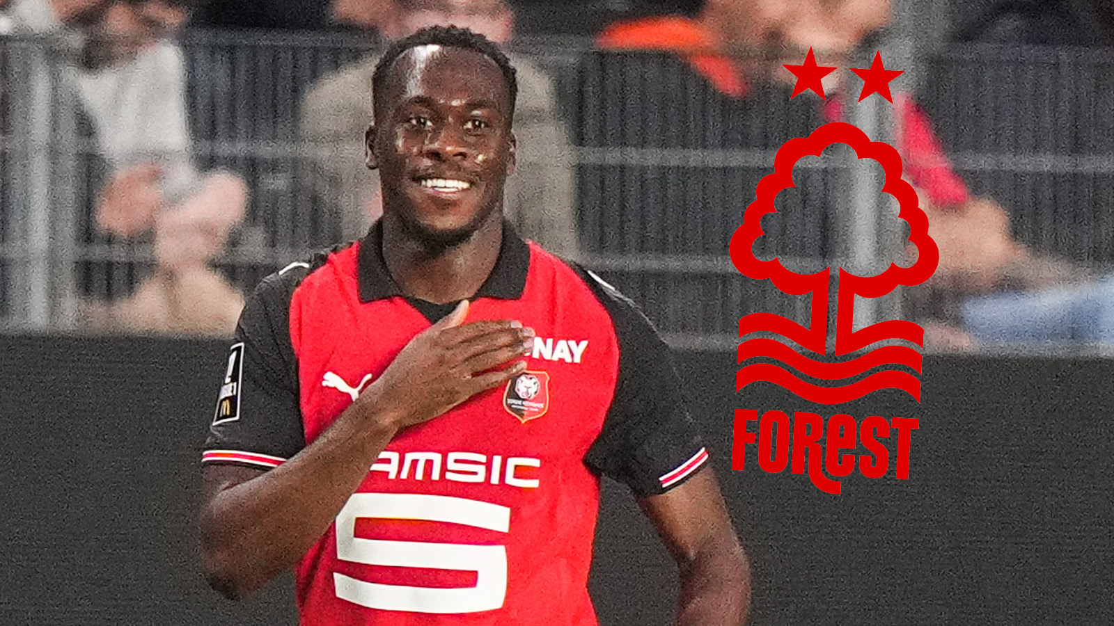 Uppgifter: Nottingham Forest värvar Kalimuendo från Rennes