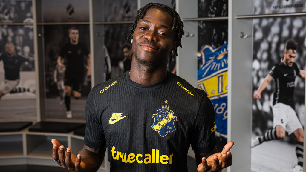 AIK:s nyförvärv Axel Kouamé