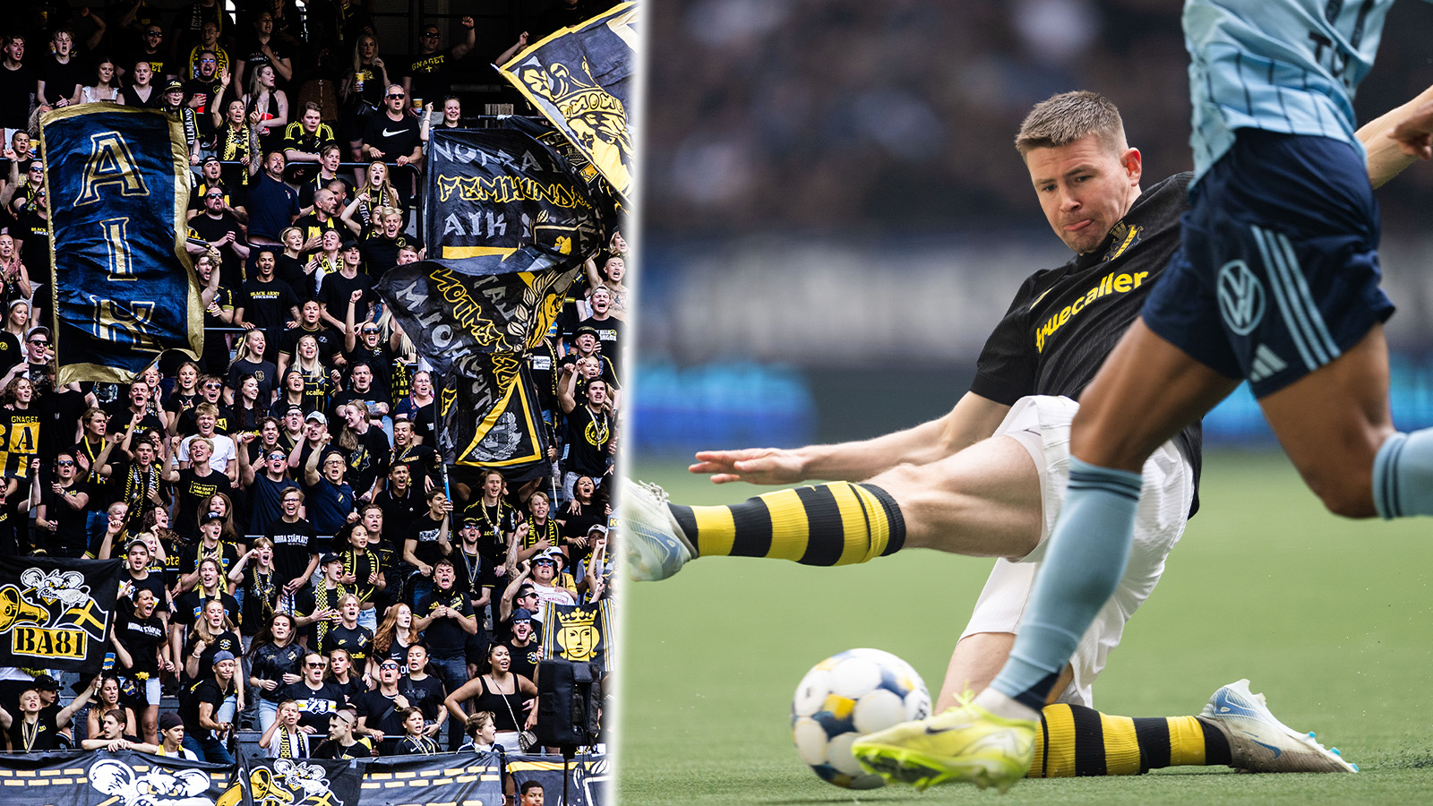 ”Alltid skönt att dela ut en tackling när det är 50 000 på plats”