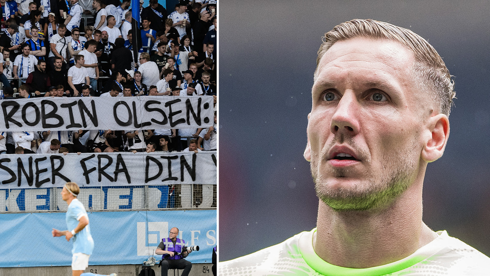 FCK hånade Olsen med banderoll: ”Är vad det är”