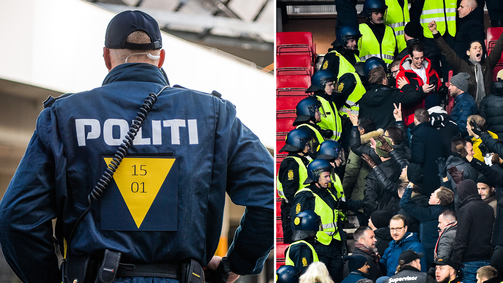 Dansk polis: Inrättar skärpt straffzon inför MFF-FCK
