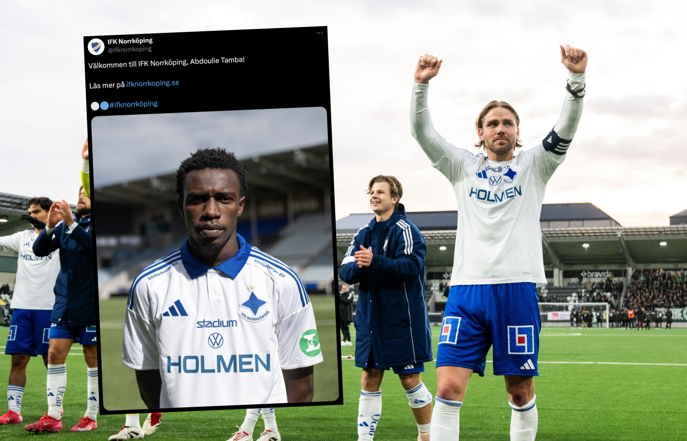 Officiellt: Norrköping värvar Abdoulie Tamba