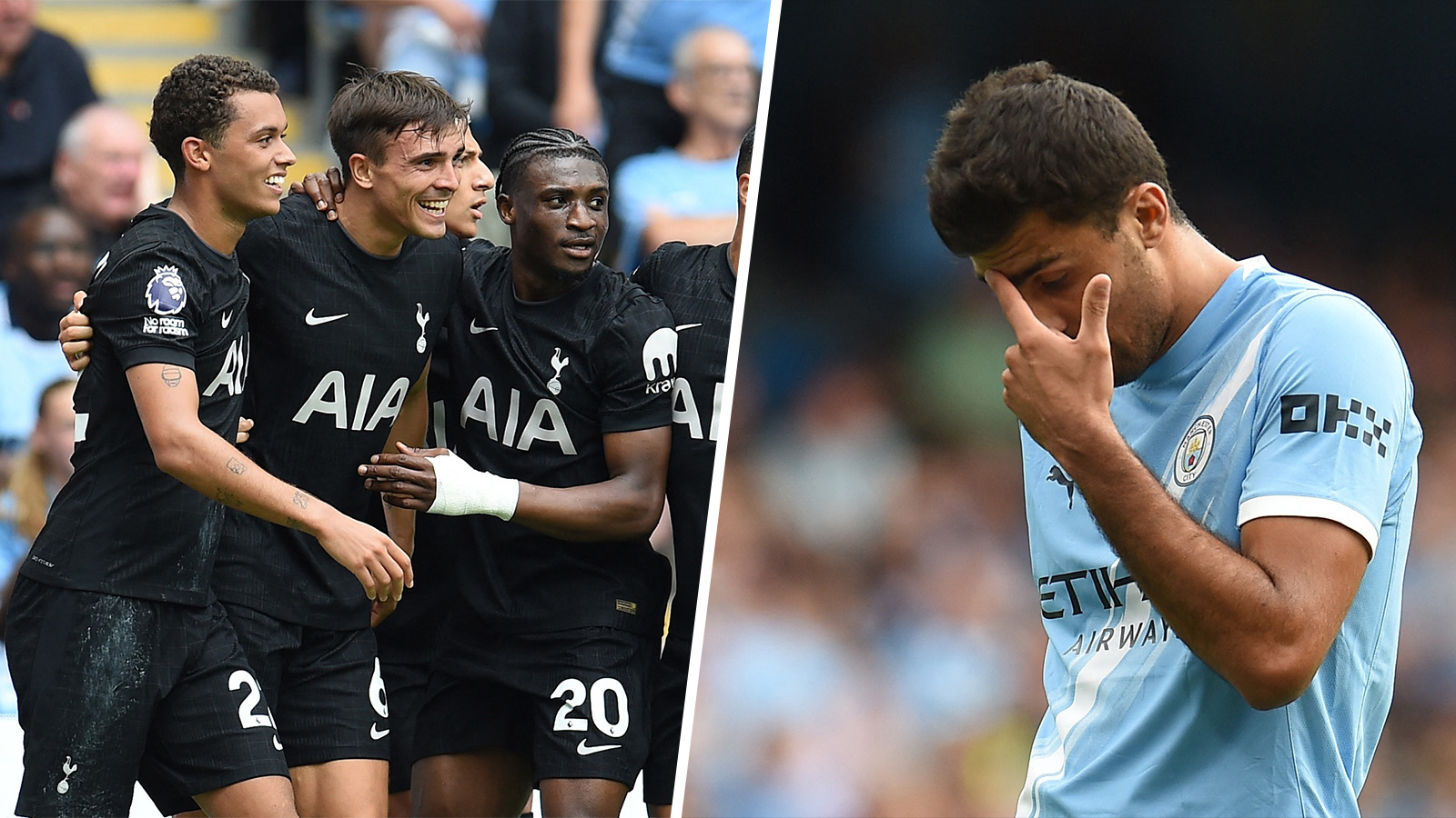 Tottenham besegrade City – tung dag för Trafford
