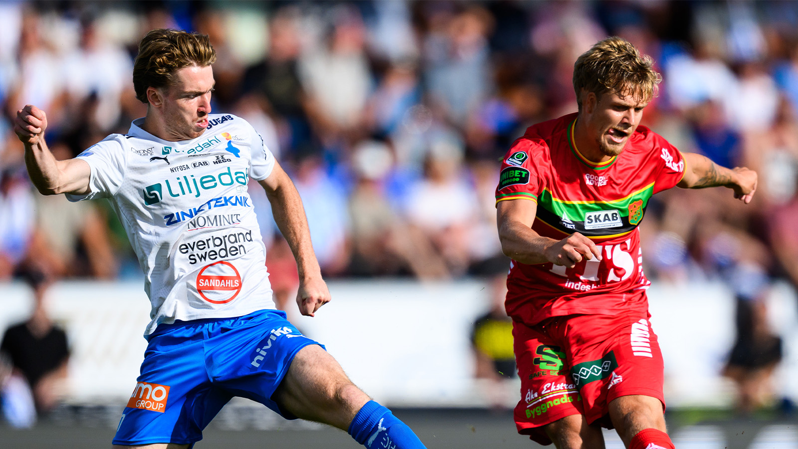 JUST NU: Gais ropar på rött kort – efter frilägestackling