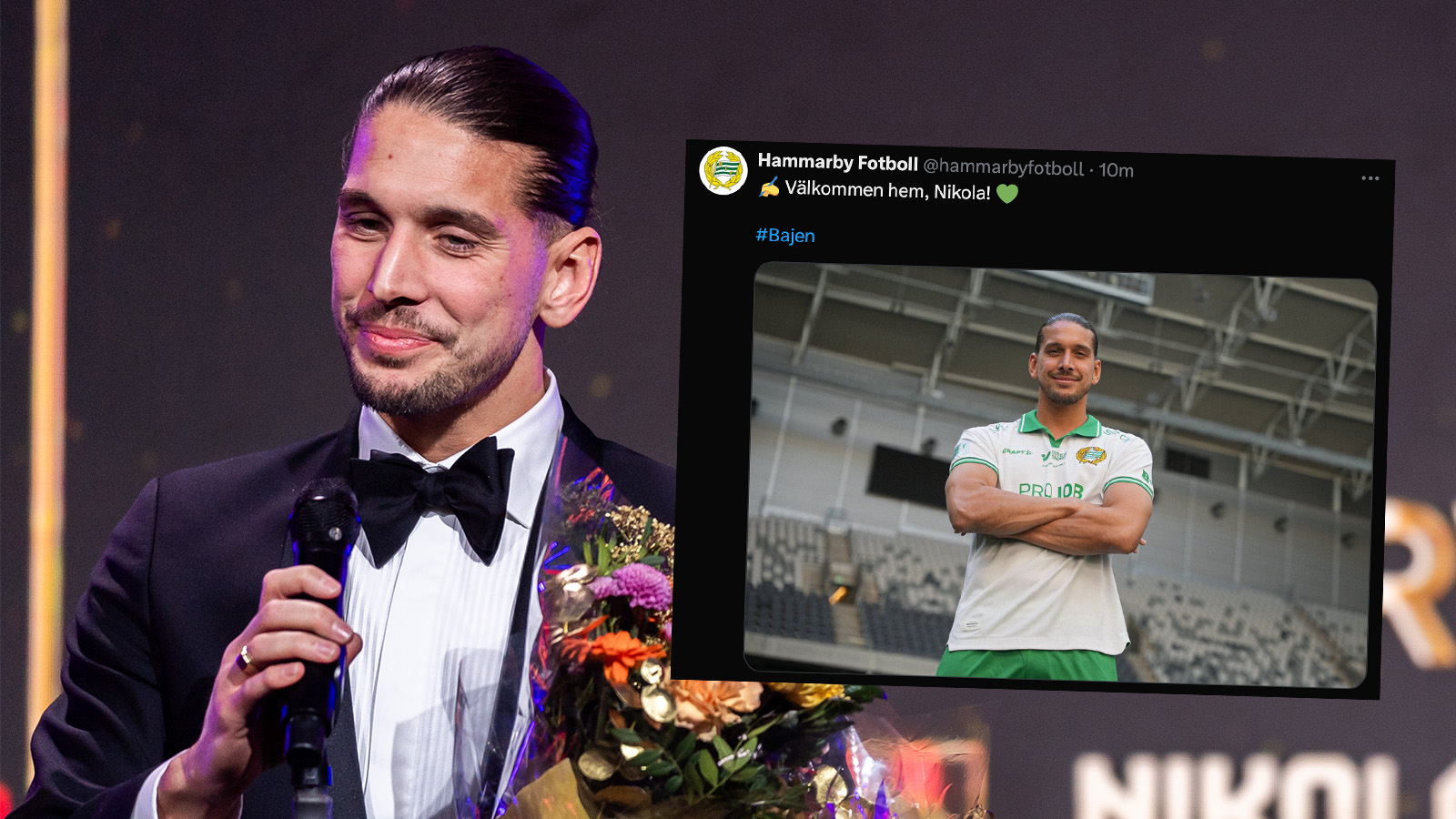 Officiellt: Nikola Vasic har skrivit på för Hammarby