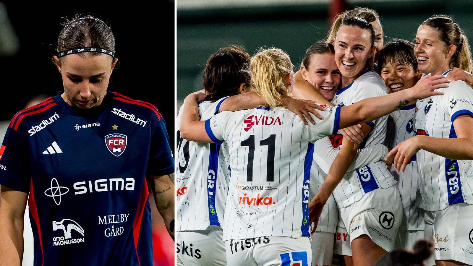 JUST NU: Växjö vände och vann mot Rosengård
