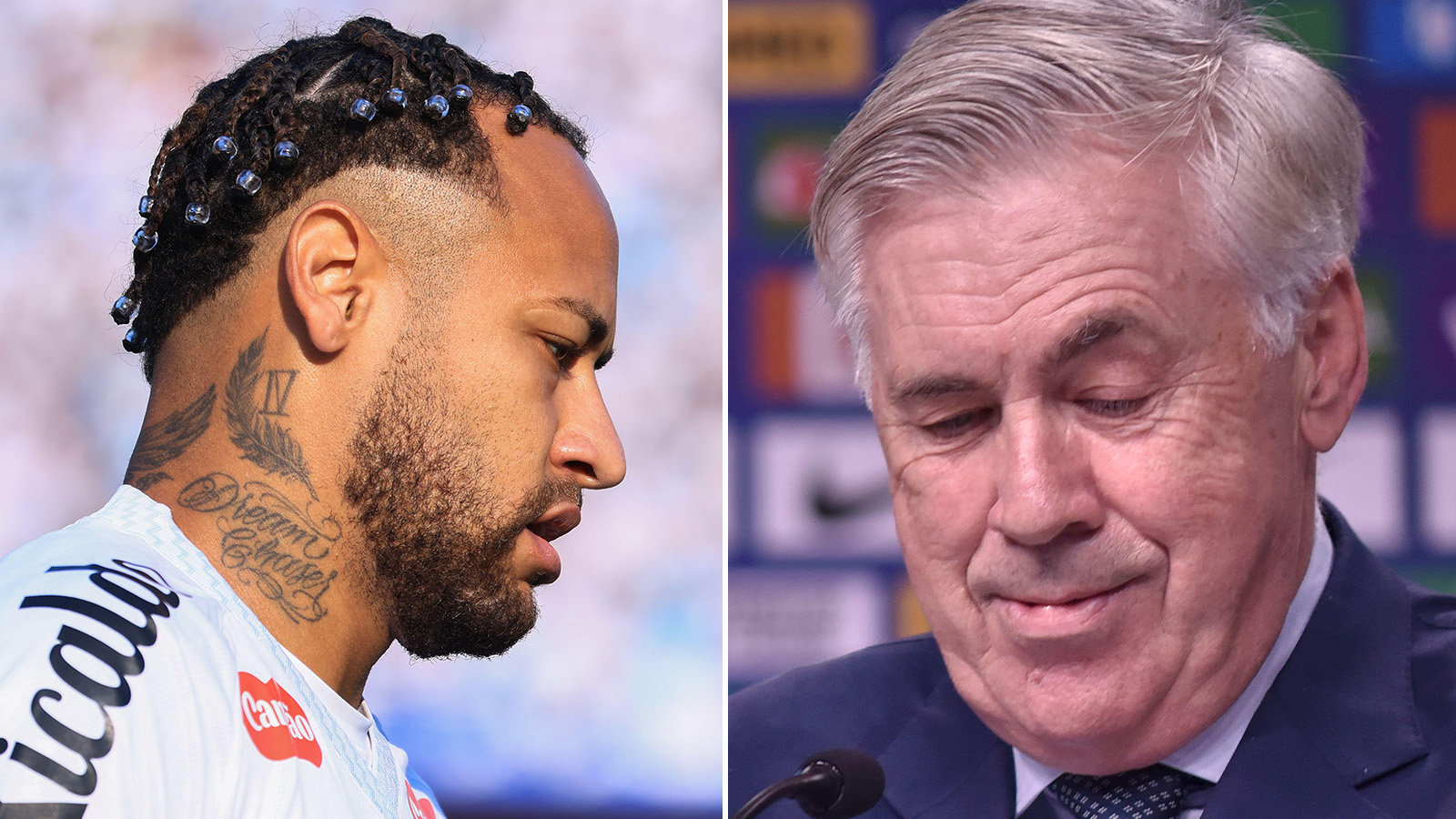 Ancelotti förklarar Neymar-petningen: ”Konkurrens”