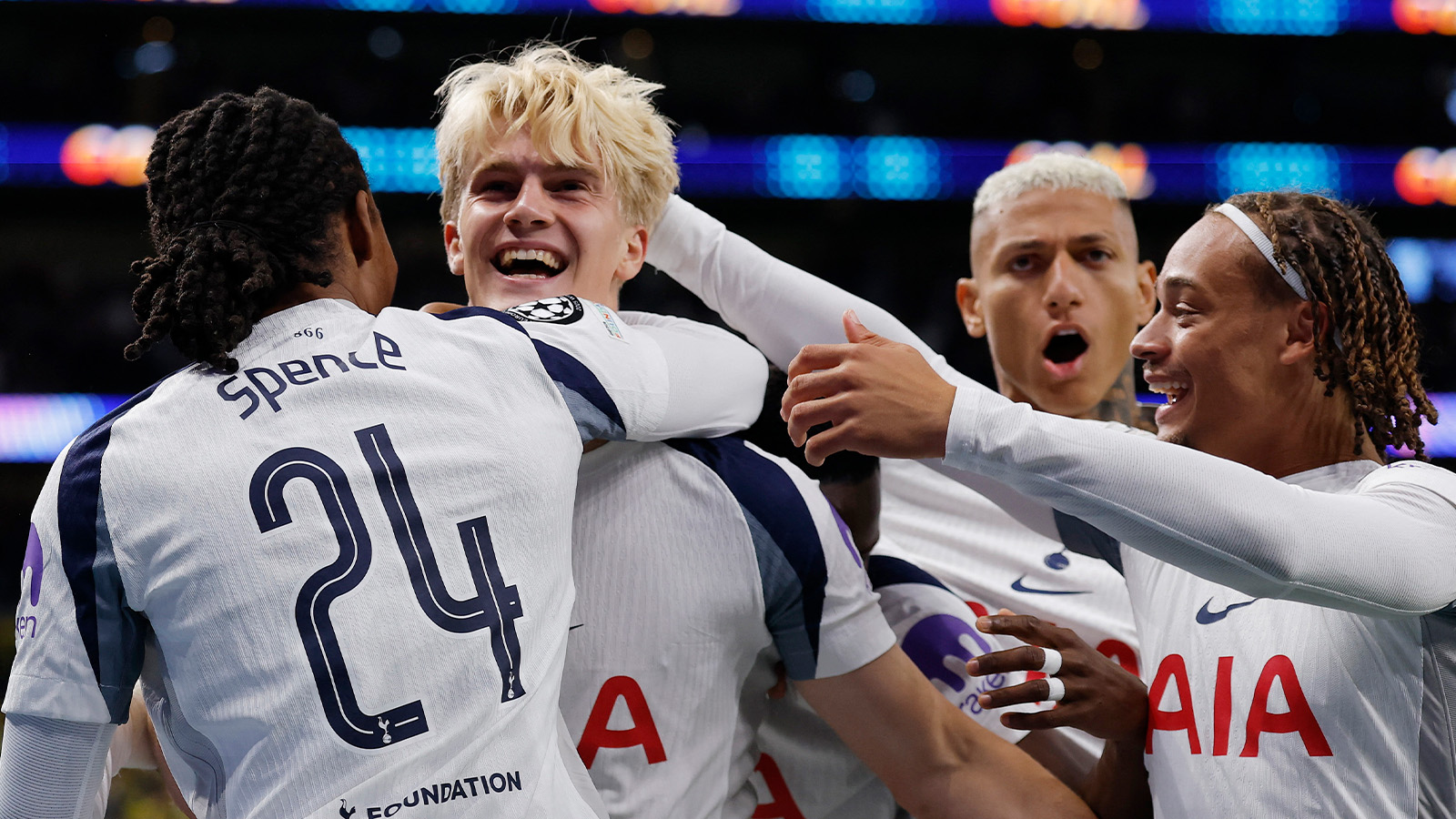 JUST NU: Drömstart för Spurs – Bergvall slår till direkt