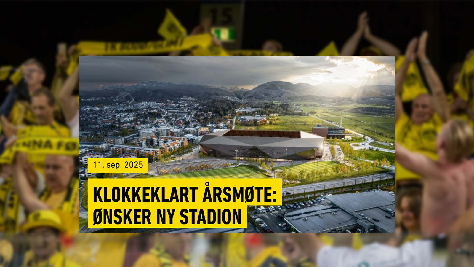 Beslutet: Bodø/Glimt ska bygga en miljardarena