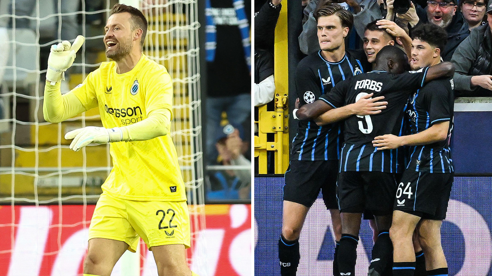 Brugge körde över Monaco – efter målvaktens mardröm