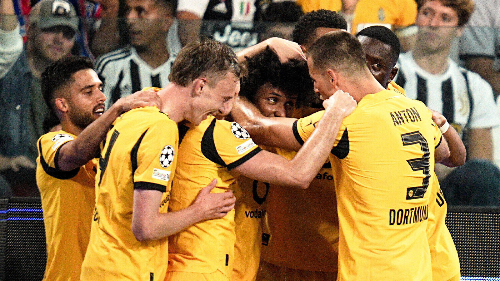 JUST NU: Juventus räddade poäng mot Dortmund i galen premiär