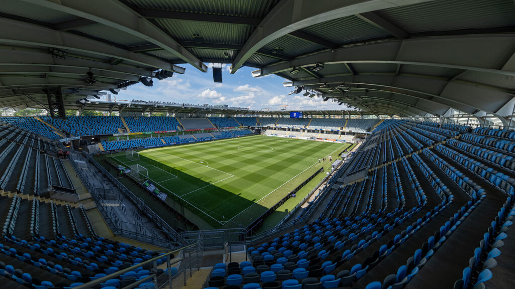 240601 Gamla Ullevi innan fotbollsmatchen i Allsvenskan mellan IFK Göteborg och Elfsborg den 1 juni 2024 i Göteborg.
