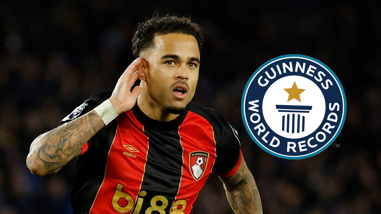Justin Kluivert prisad av Guinness World Record