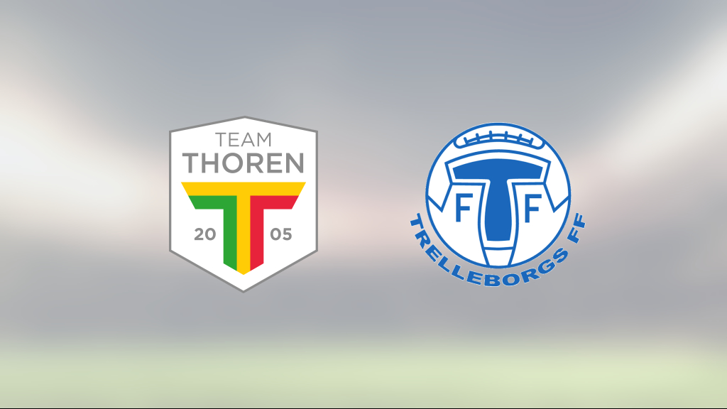 Oavgjort möte mellan Team TG och Trelleborg