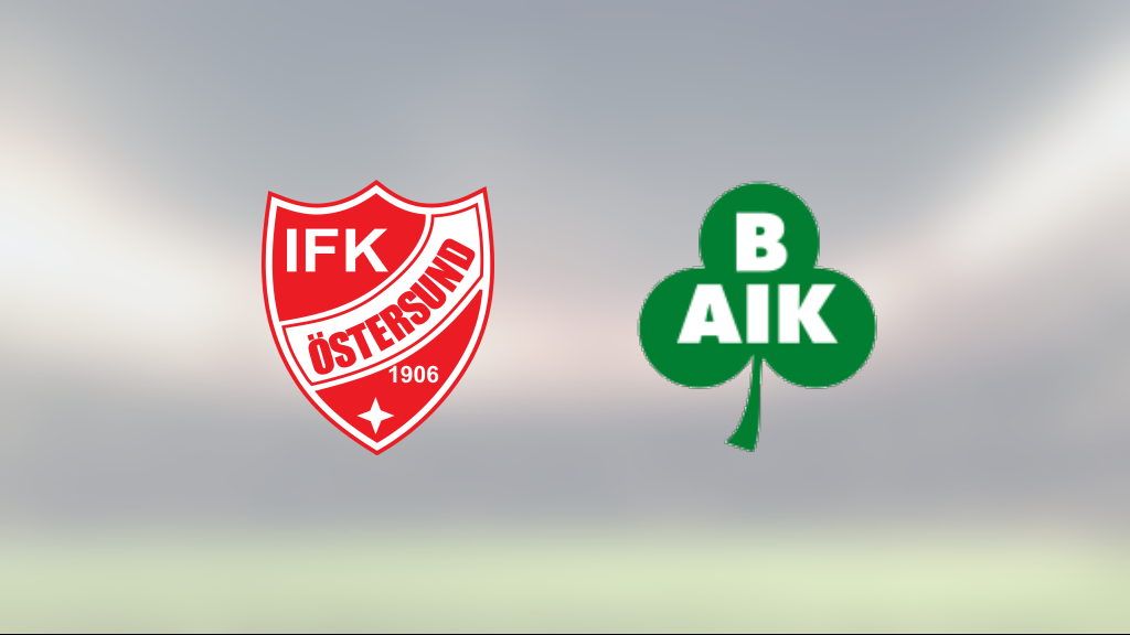 Fanny Sterner matchvinnare när IFK Östersund besegrade Bergnäset