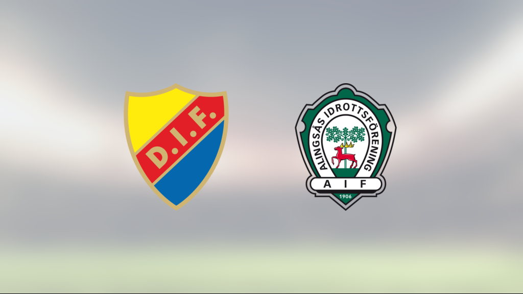 Djurgården vände och vann mot Alingsås IF
