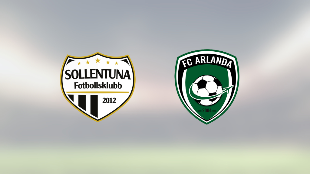 Seger för Sollentuna FK mot FC Arlanda efter stark andra halvlek