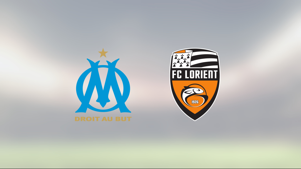 Marseille tog hemmaseger mot Lorient