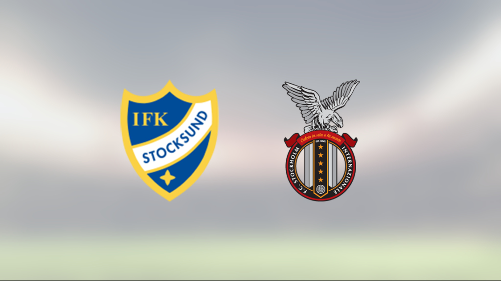 Klar seger för FC Stockholm Internazionale mot Stocksund på Danderyds Gymnasiums IP