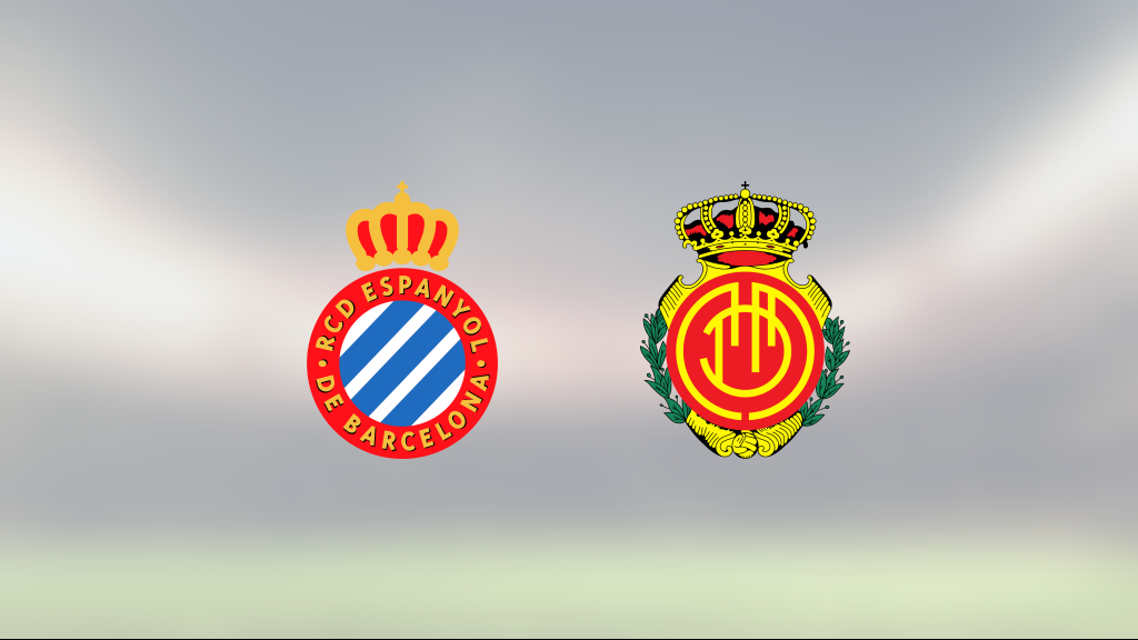Tre poäng för Espanyol hemma mot Mallorca