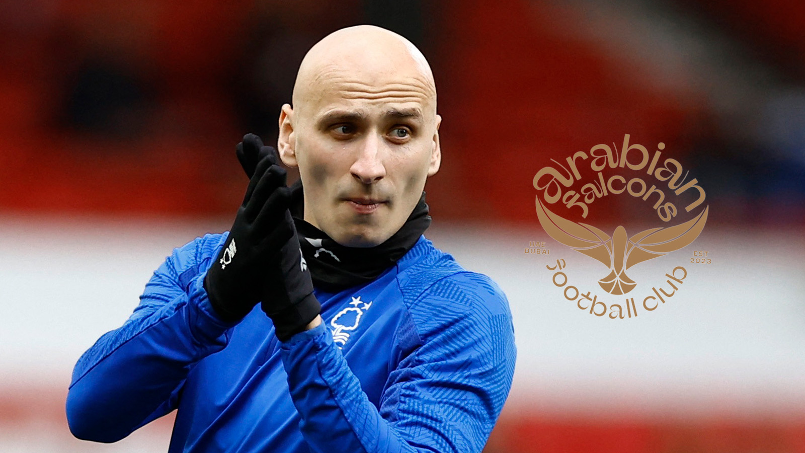 Klart: Jonjo Shelvey presenterad av Arabian Falcons