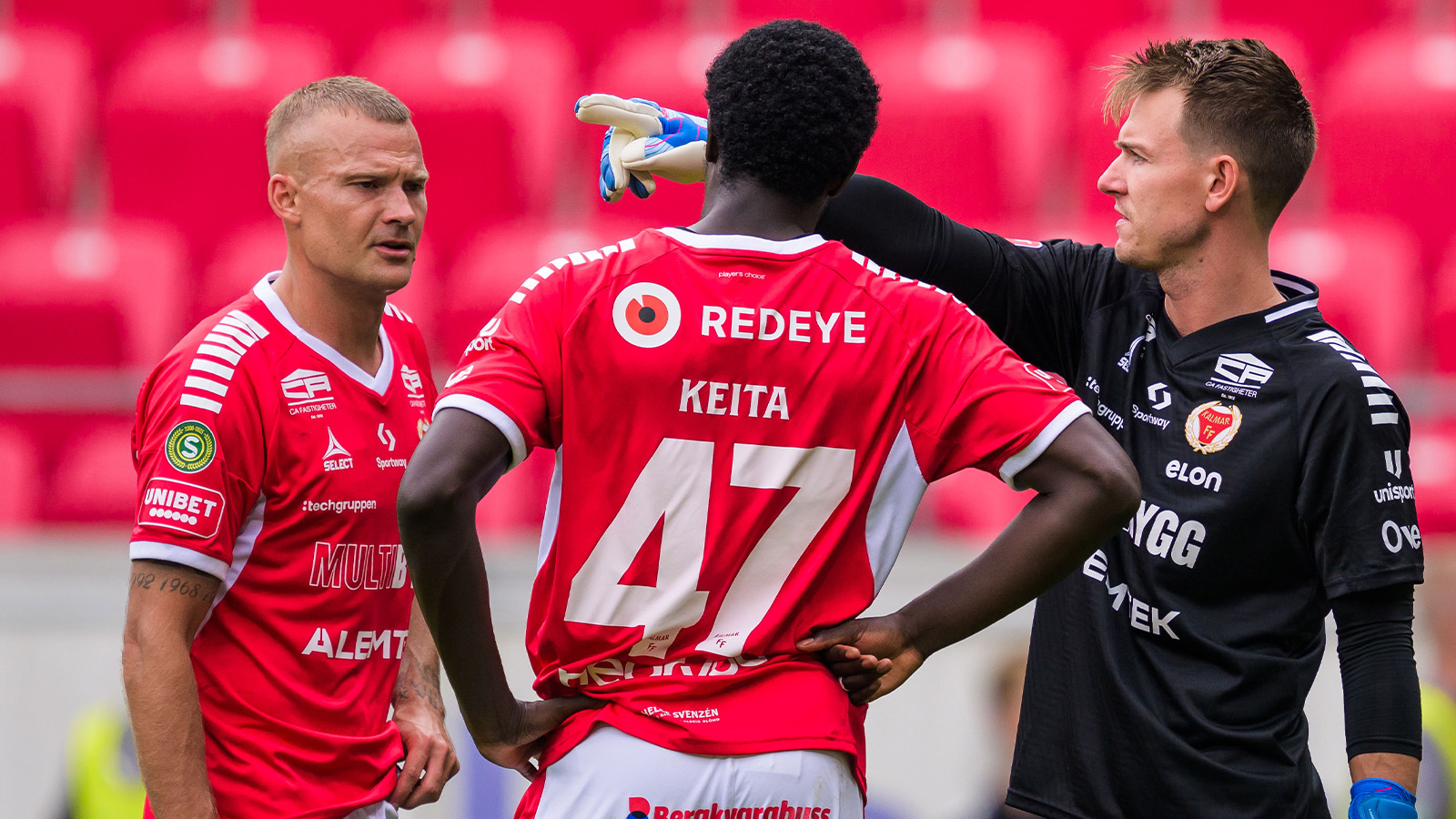 Kalmars kritik i halvtid: ”Väldigt veligt”