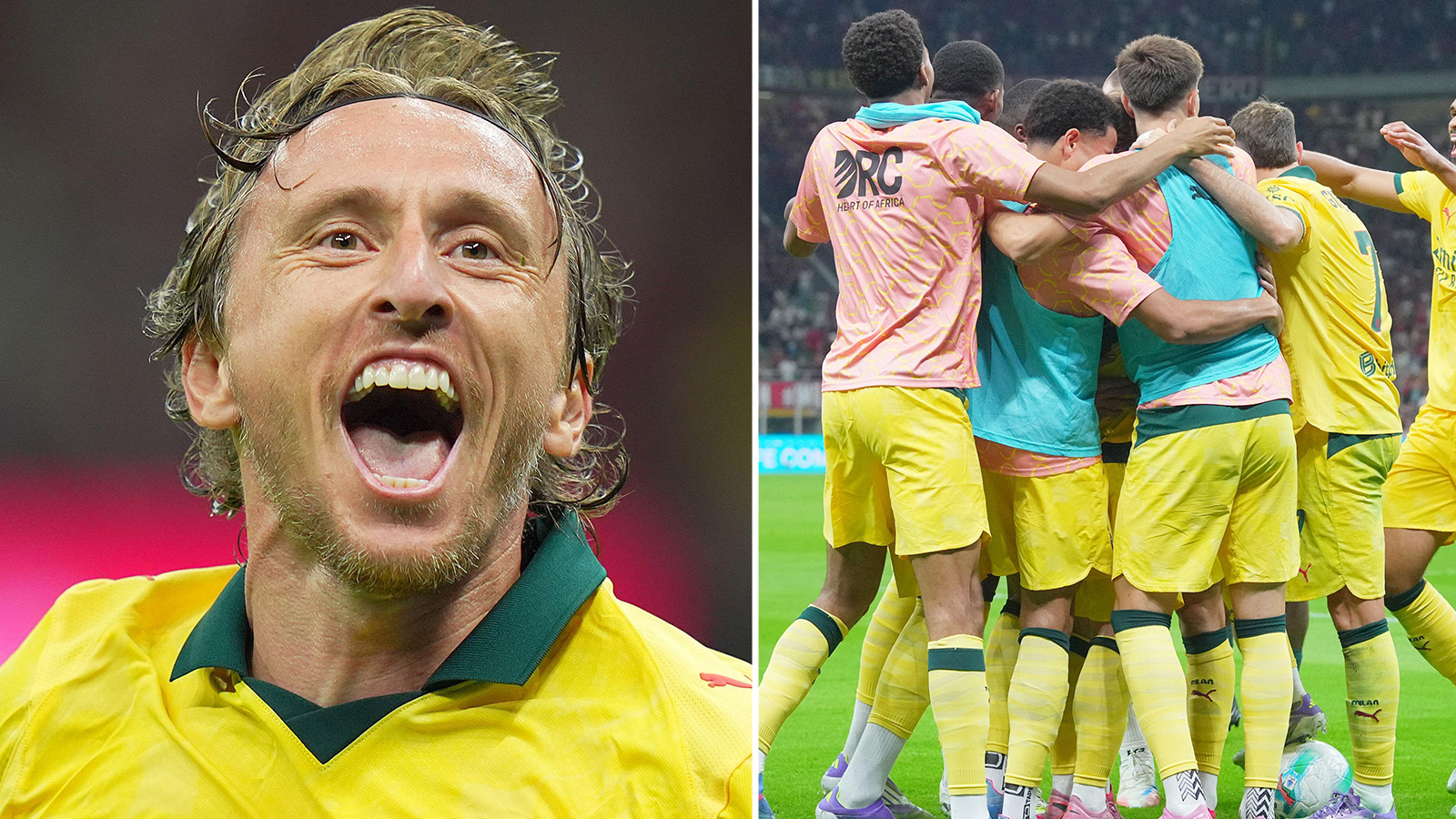 Modric målskytt i Milans seger