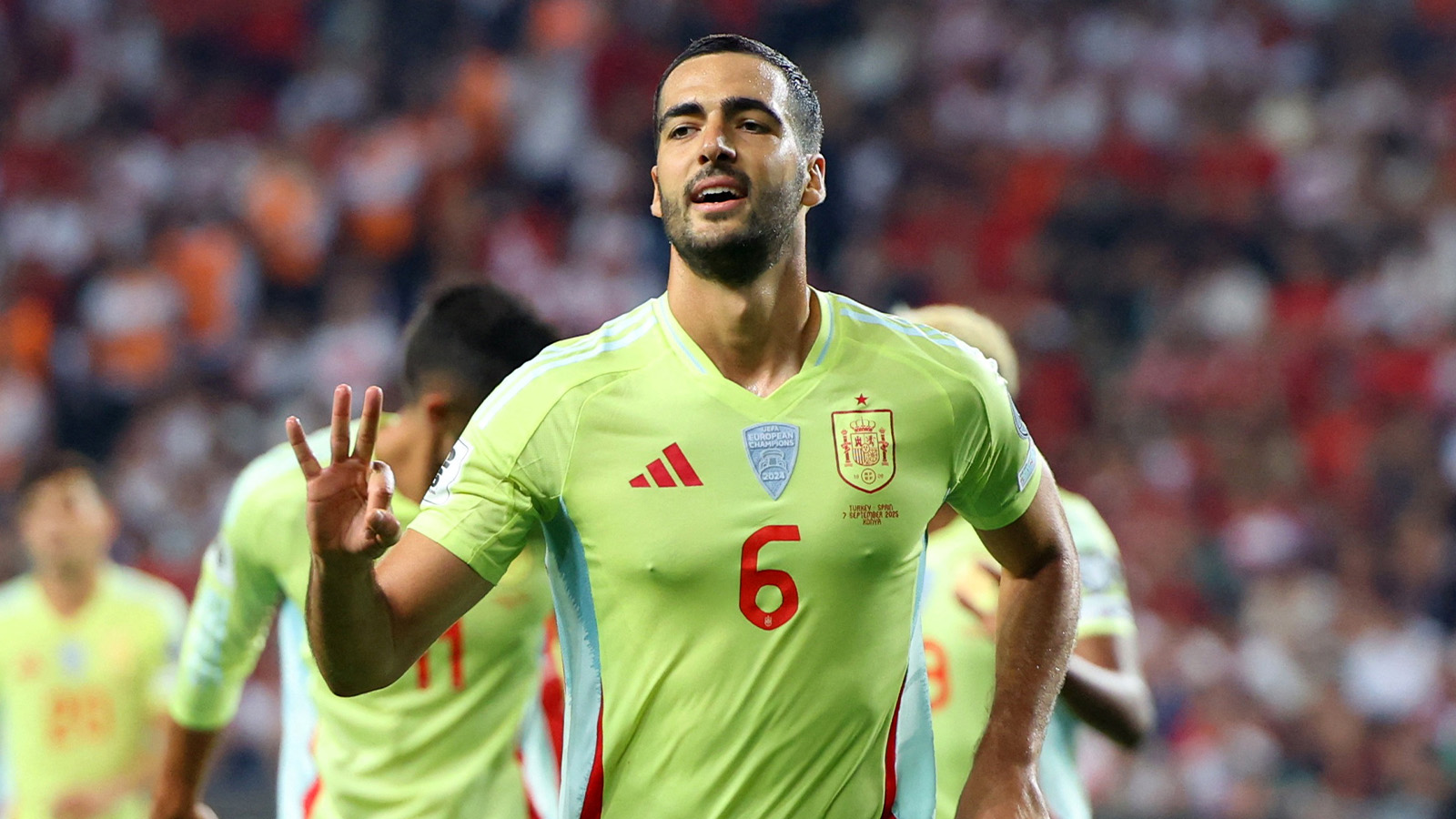 JUST NU: Mikel Merino hattrickskytt mot Turkiet