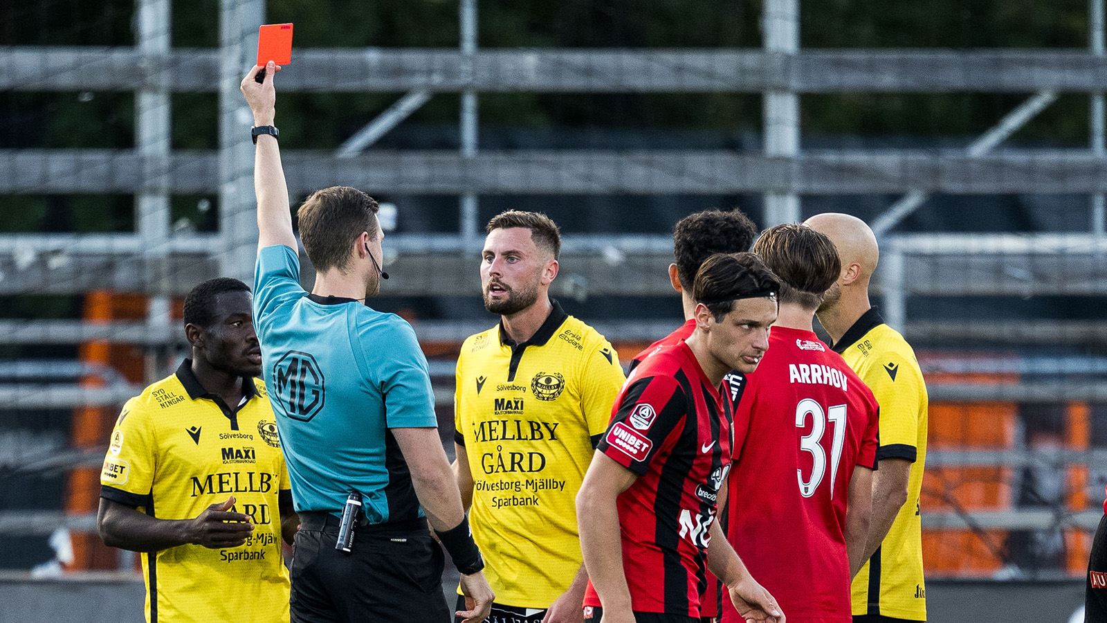 JUST NU: Mjällby får utvisning mot BP