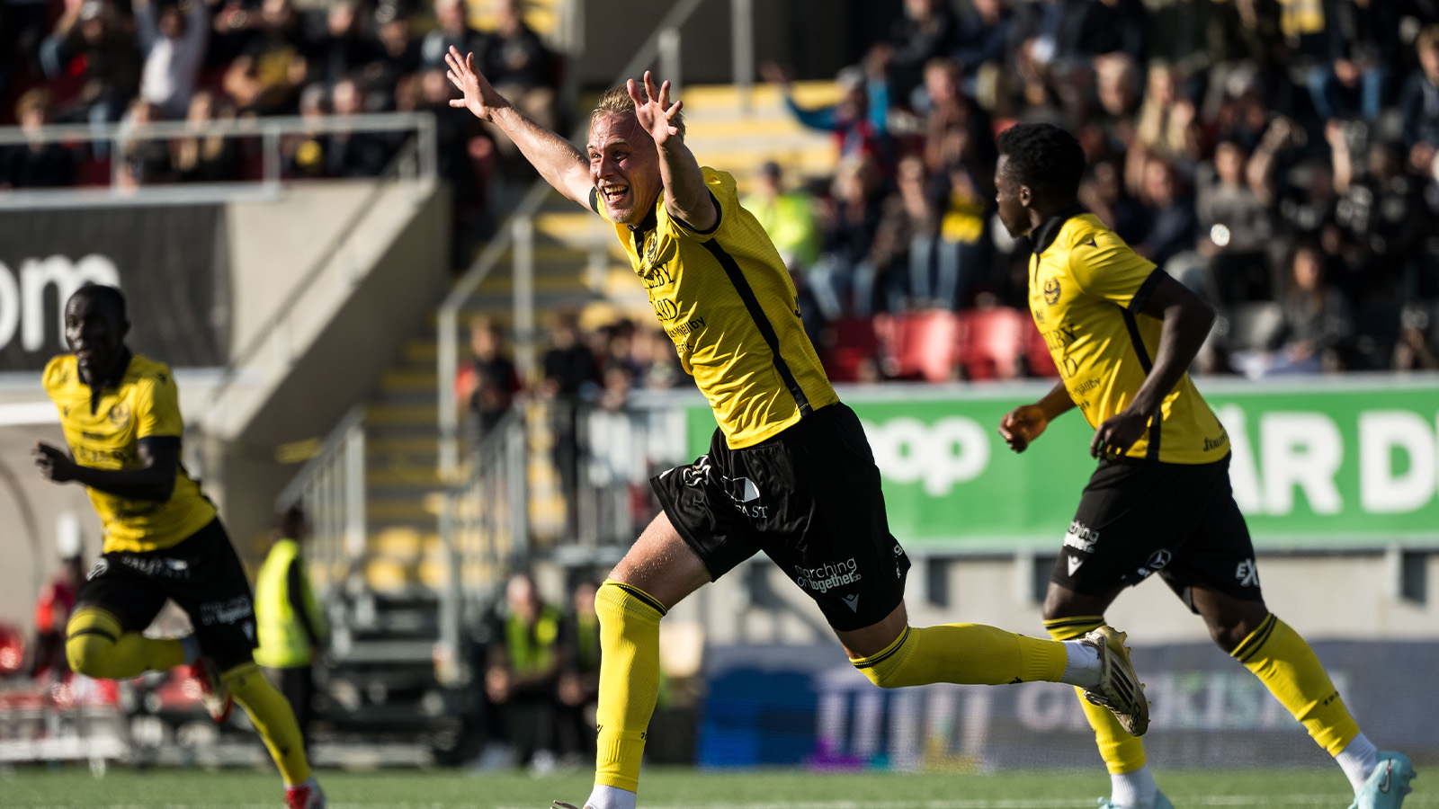 JUST NU: Mjällby tar ledningen – med en man mindre