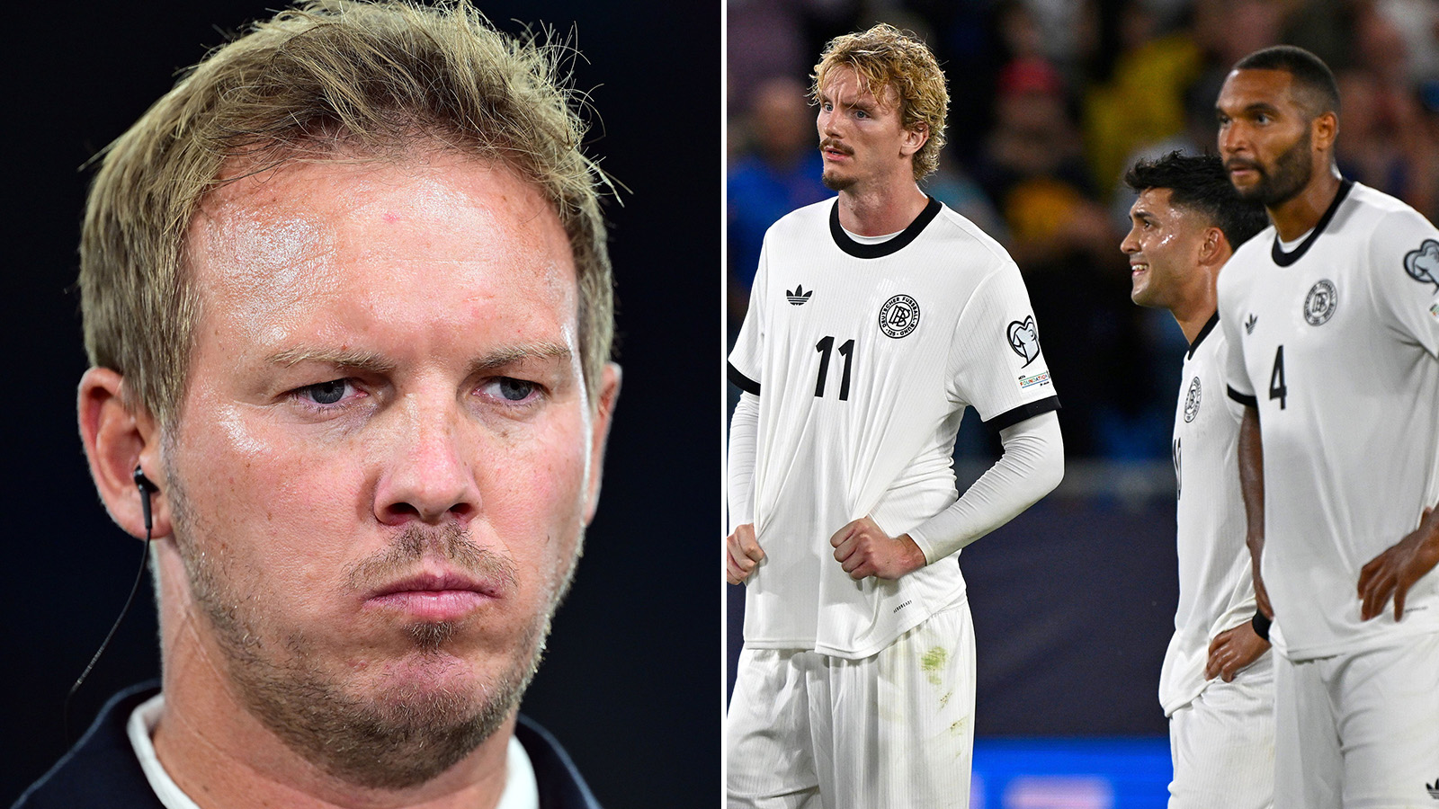 Nagelsmann kritisk: ”Visade inget psyke”