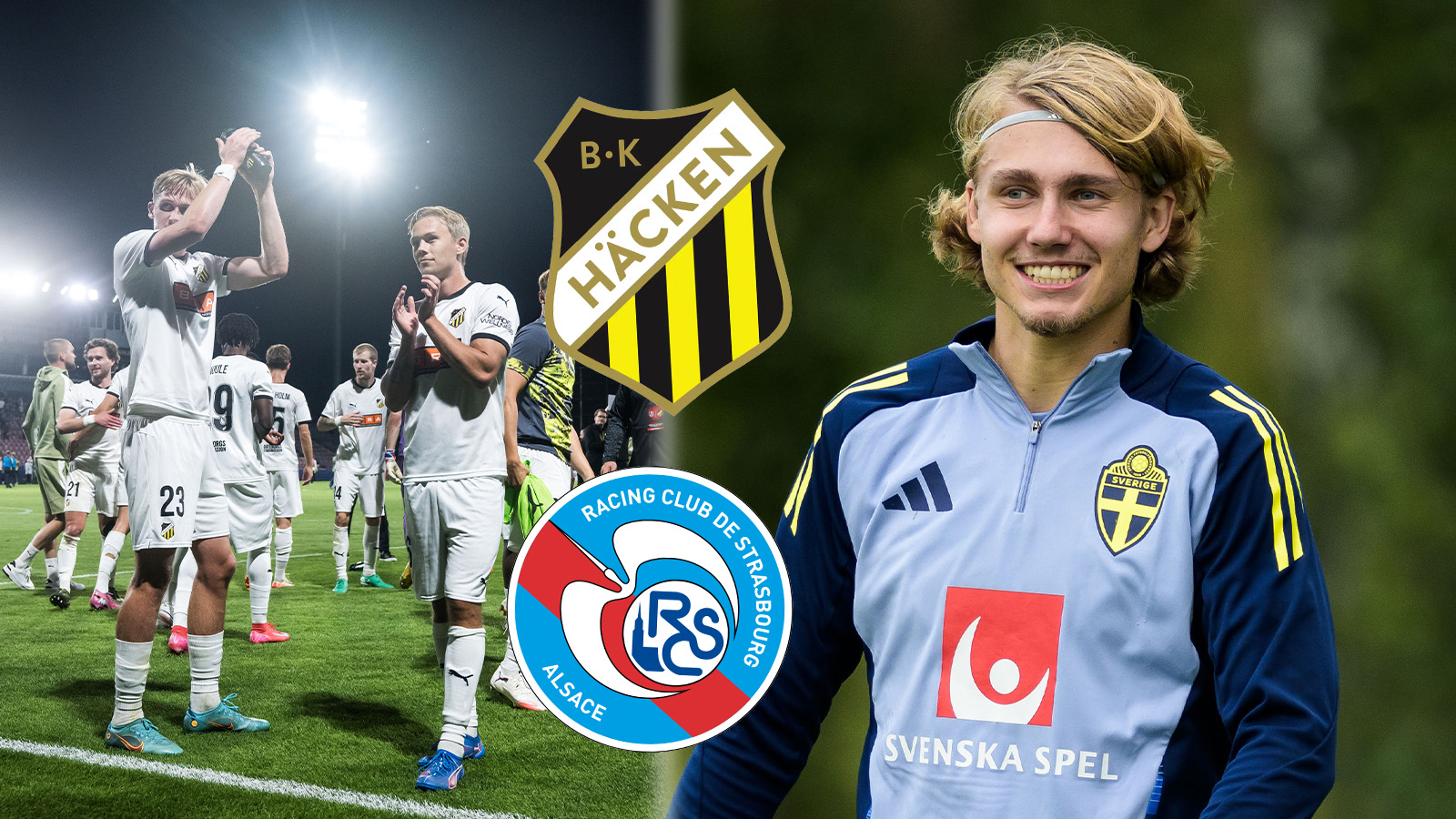 Nanasis Strasbourg lottades mot Häcken: “Har mest koll på MFF”