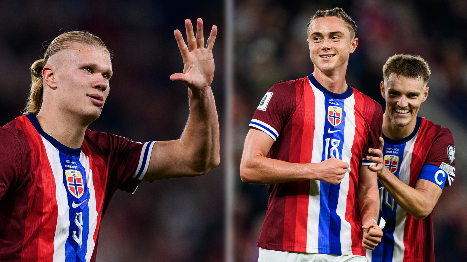 TV: Norge körde över Moldavien – med tio (!) mål