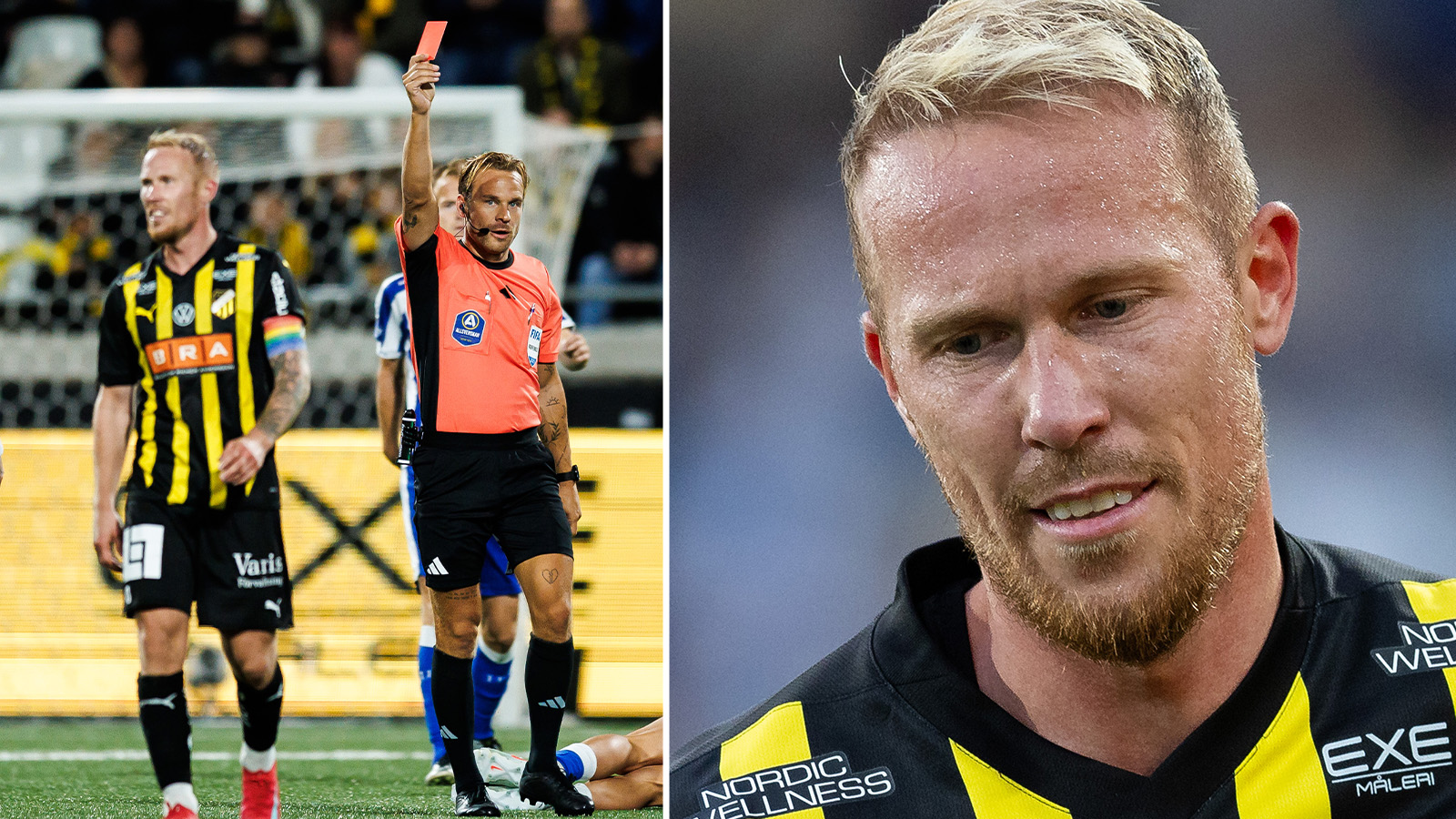 Rygaards chock efter utvisningen: ”Lite tufft”
