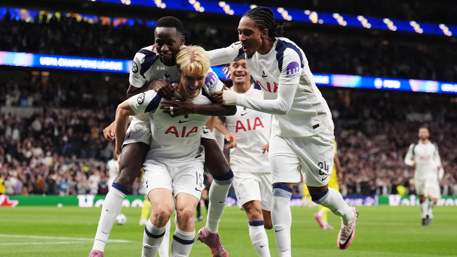 TV: Bergvall hjälte när Spurs premiärslog Villarreal