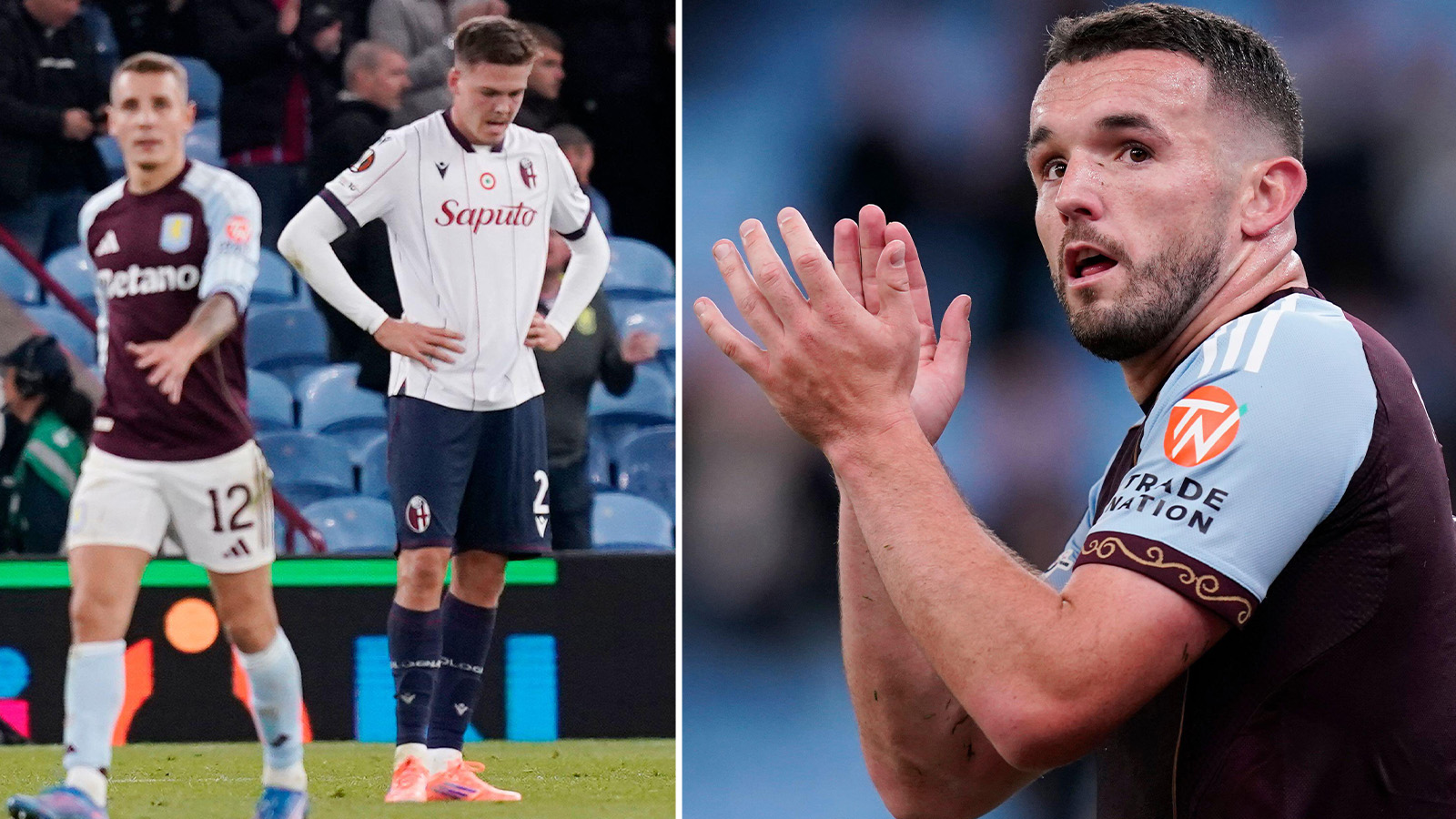 Aston Villa slog Bologna – Emil Holm inhoppare