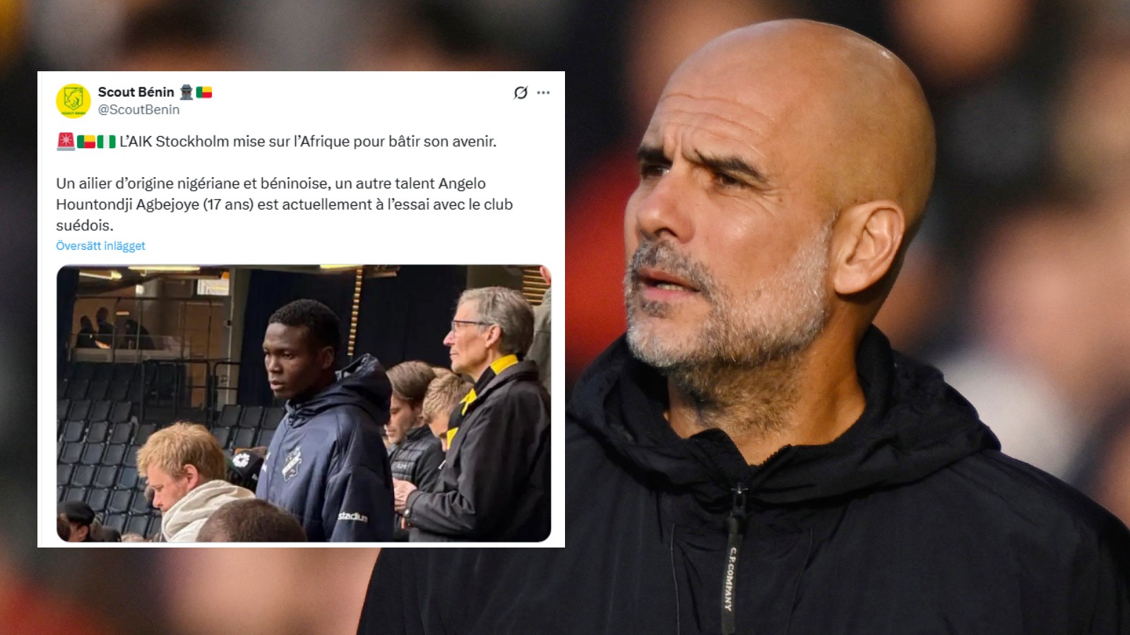 Testades av AIK – nu på plats hos Manchester City