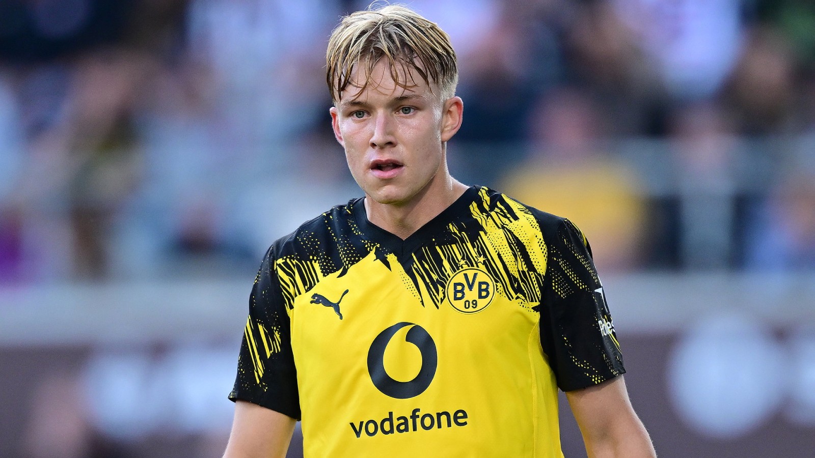 Daniel Svensson från start i ”Der Klassiker”
