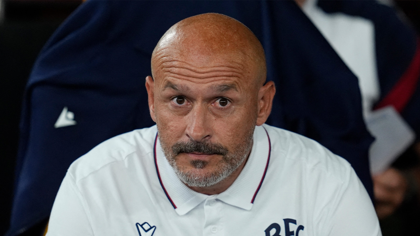 Bologna-tränaren inlagd på sjukhus
