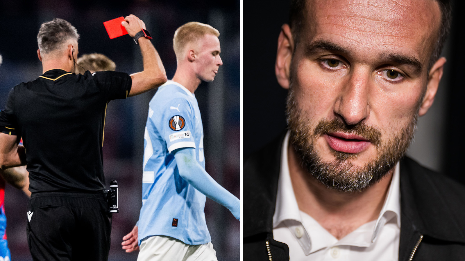 MFF-tränaren rasar – mot egna spelaren: ”Det är inte okej”