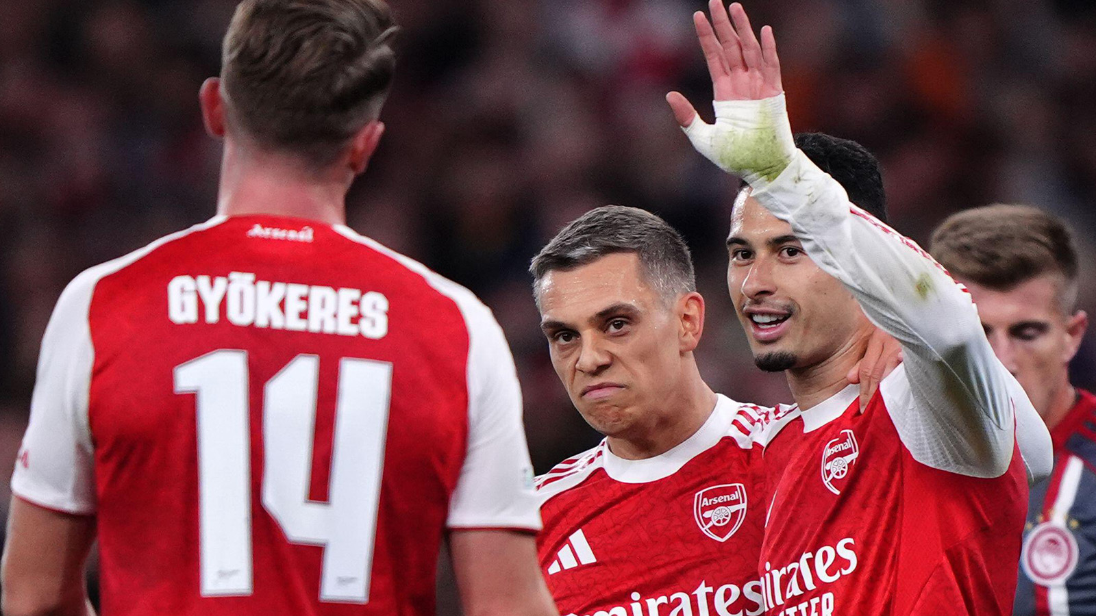 Gyökeres låg bakom mål i Arsenals CL-seger