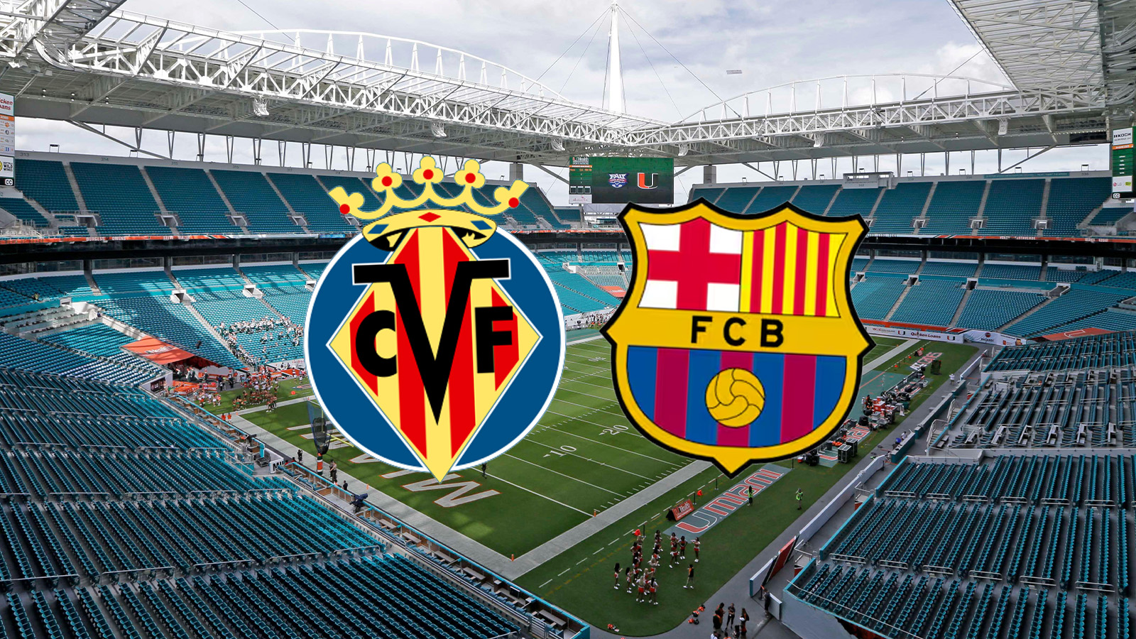 Villarreals match mot Barcelona i Miami skjuts upp