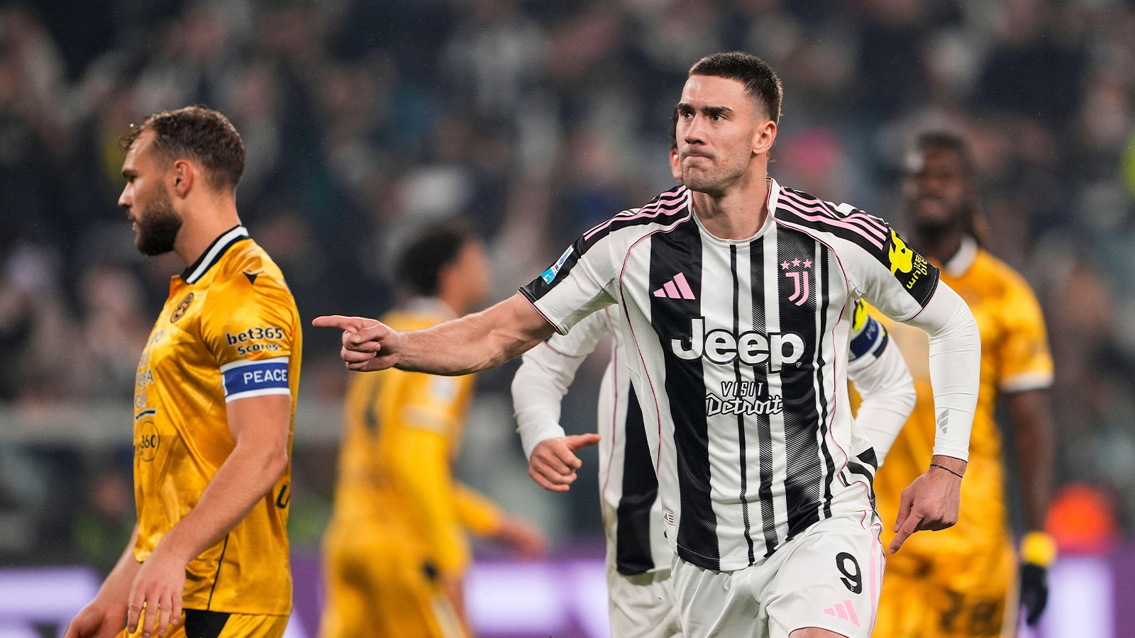 Juventus slog Udinese – i första matchen utan Tudor