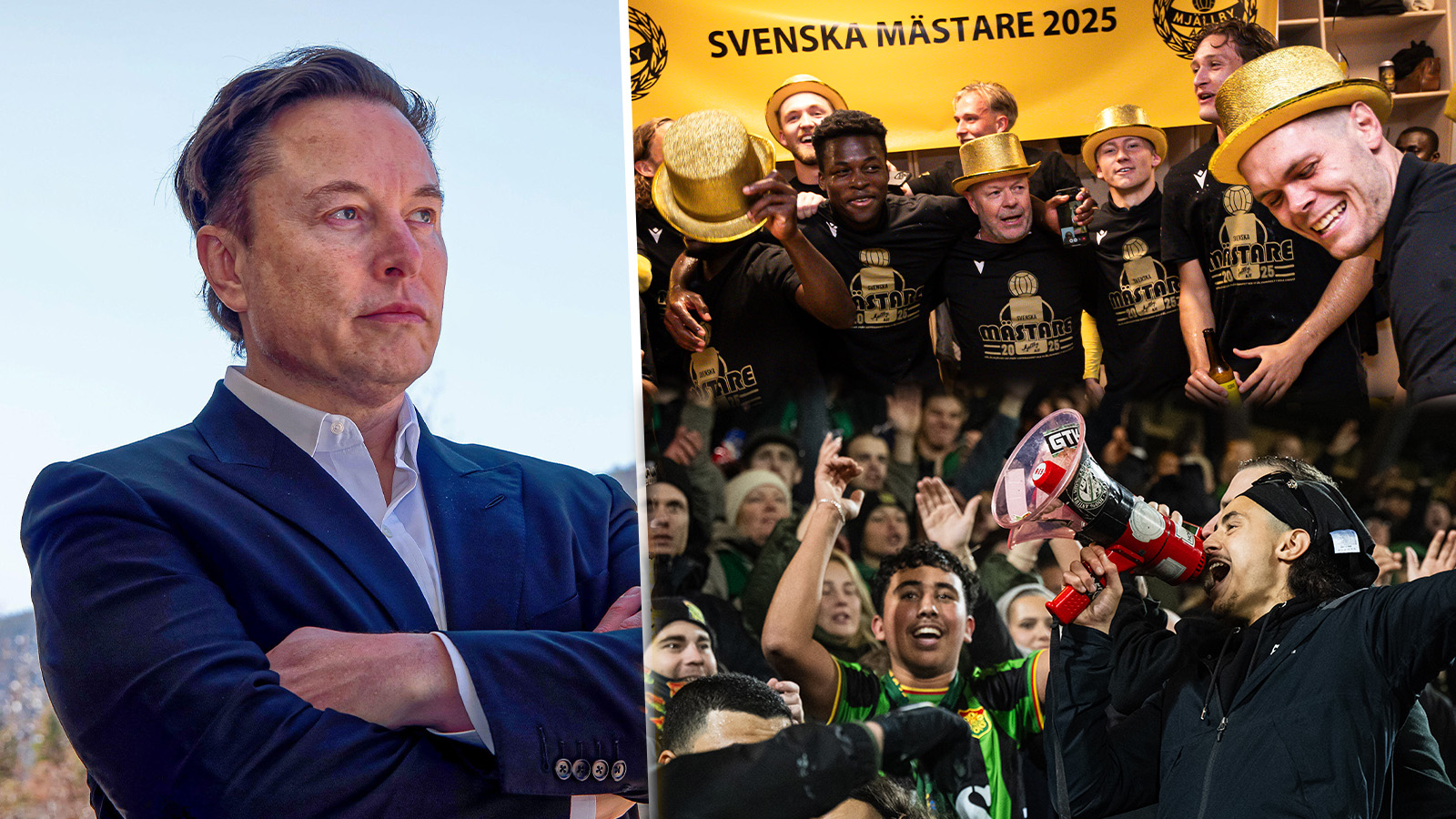 SUNDBERG: “Mjällby och Gais skrattar åt Elon Musk”